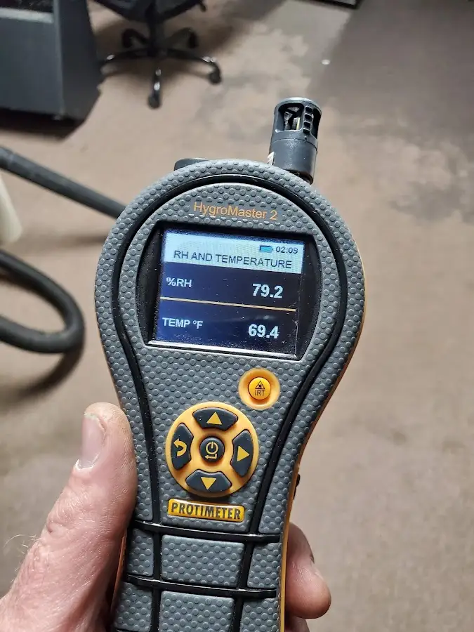 Moisture meter humidity assessment for Fire & Smoke Damage Restoration in Immokalee